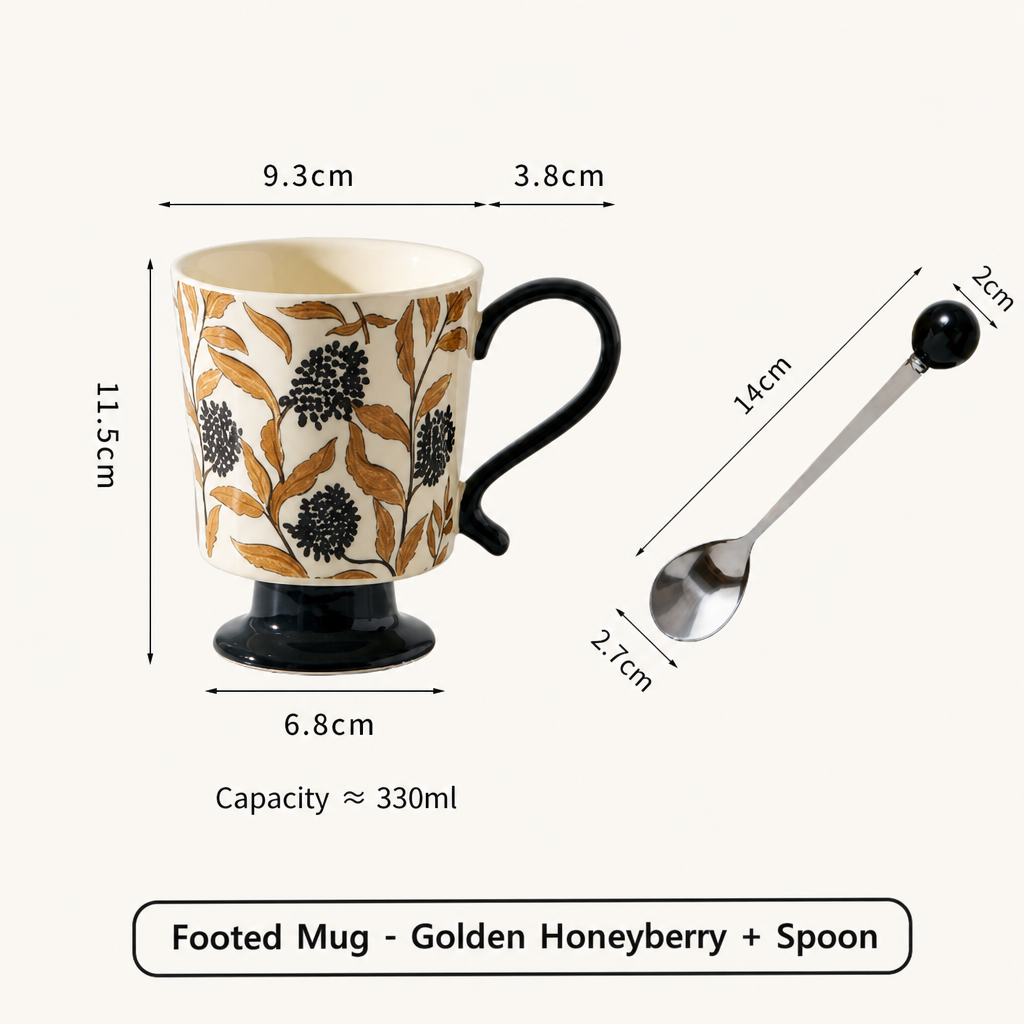Ceramic Coffee Mug – Office Coffee Cup with Handle