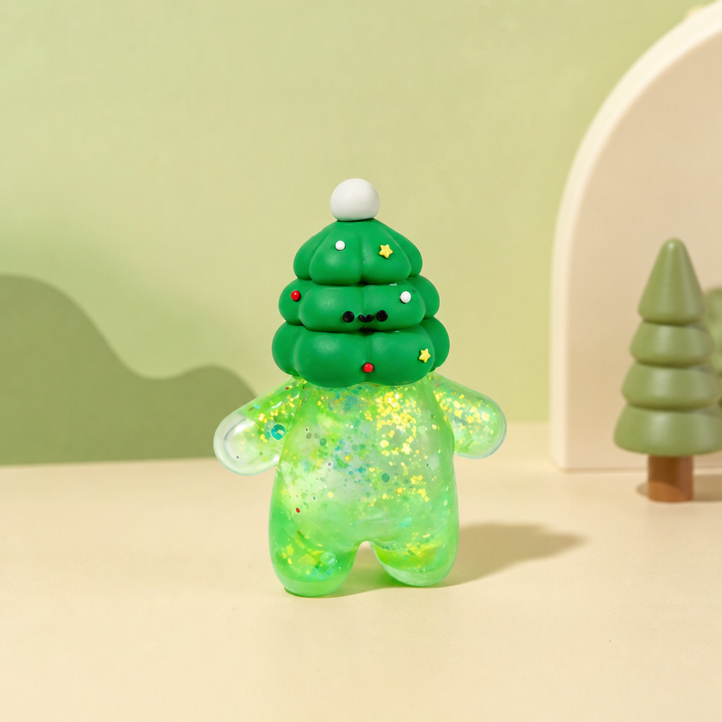 New Christmas Slow Rising Squishy – Festive Stress Relief Toy