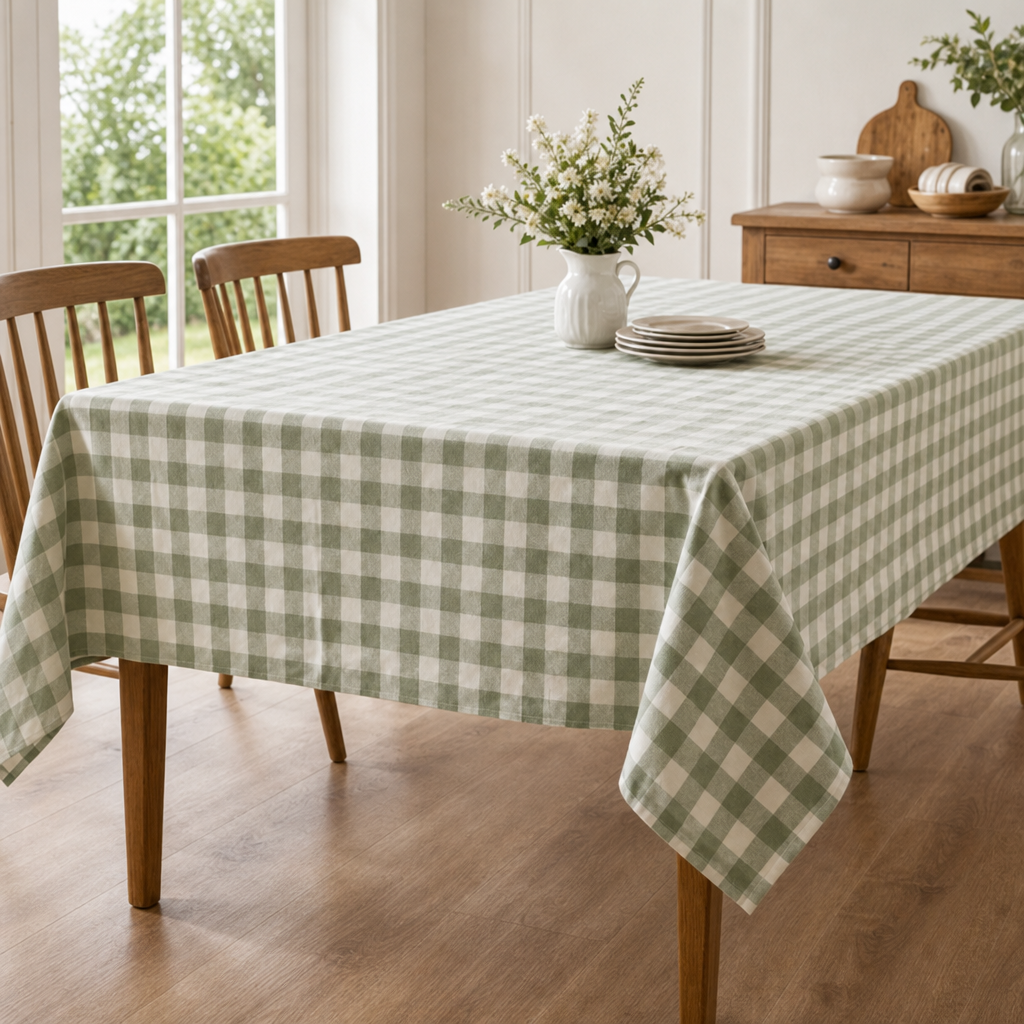 Simple Tablecloth – Minimalist Dining Table Cover