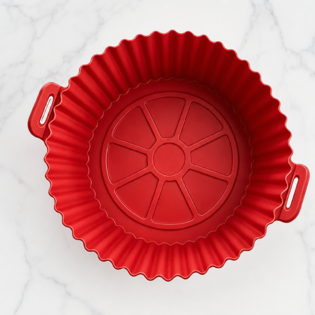 Food Grade Silicone Air Fryer Baking Tray