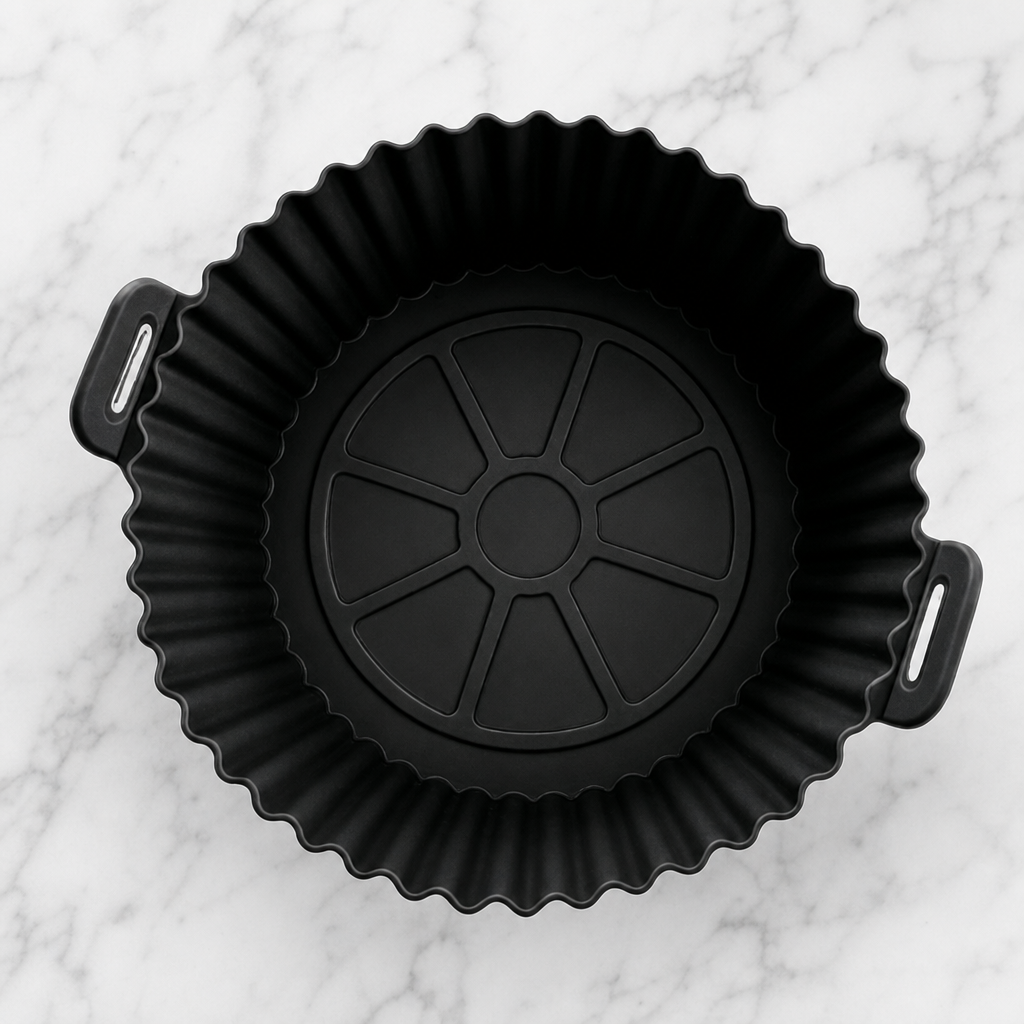 Food Grade Silicone Air Fryer Baking Tray