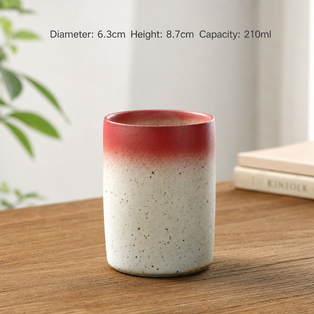 Large Stoneware Coffee Mug – Rustic Ceramic Drinking Cup