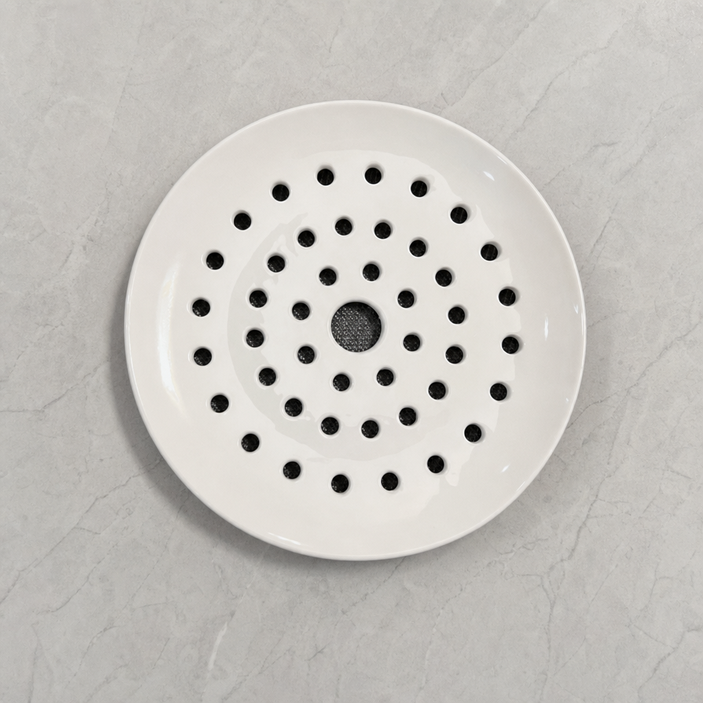 Ceramic Porous Steaming Plate – Creative Seafood Steamer Dish