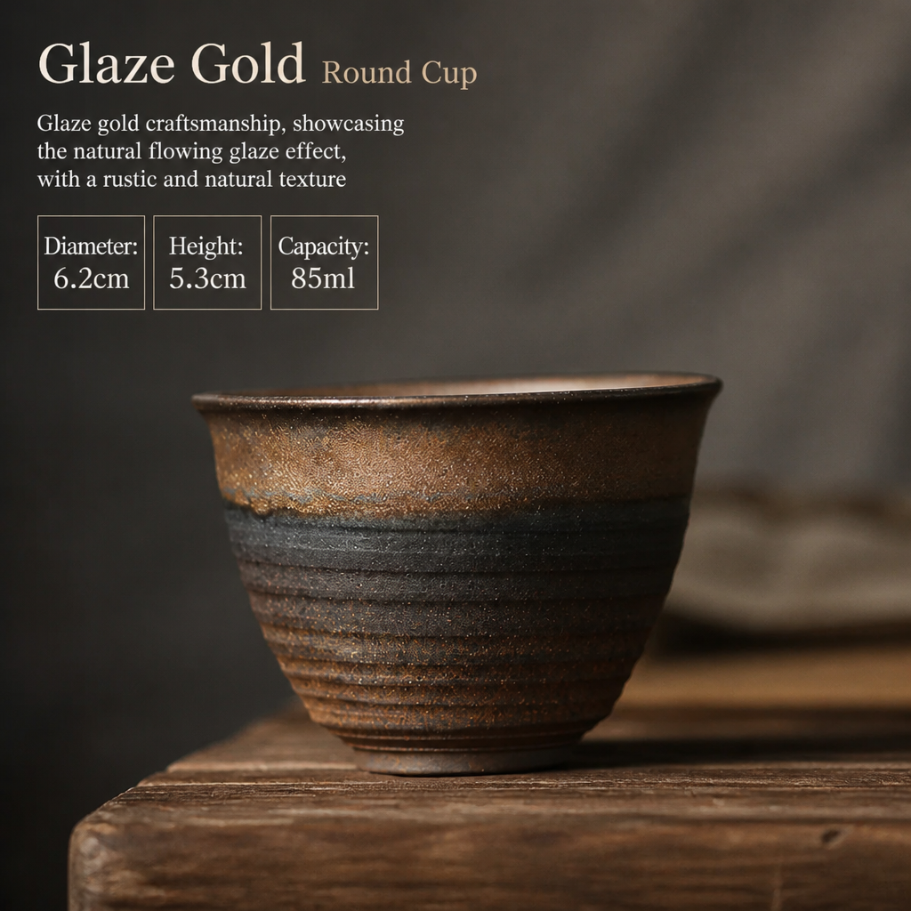 Rustic Ceramic Tea Cup Handmade Pottery Teacup