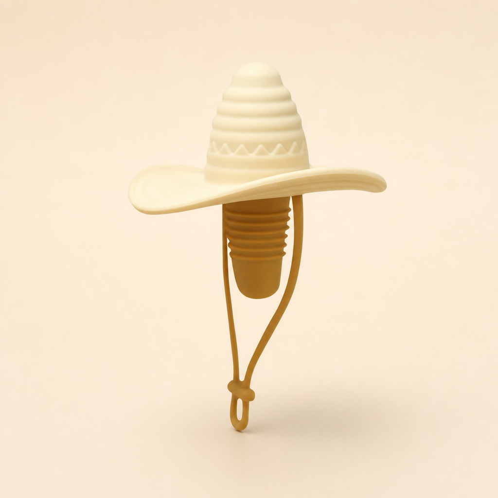 Creative Silicone Cowboy Hat Bottle Stopper Reusable Bottle Sealer