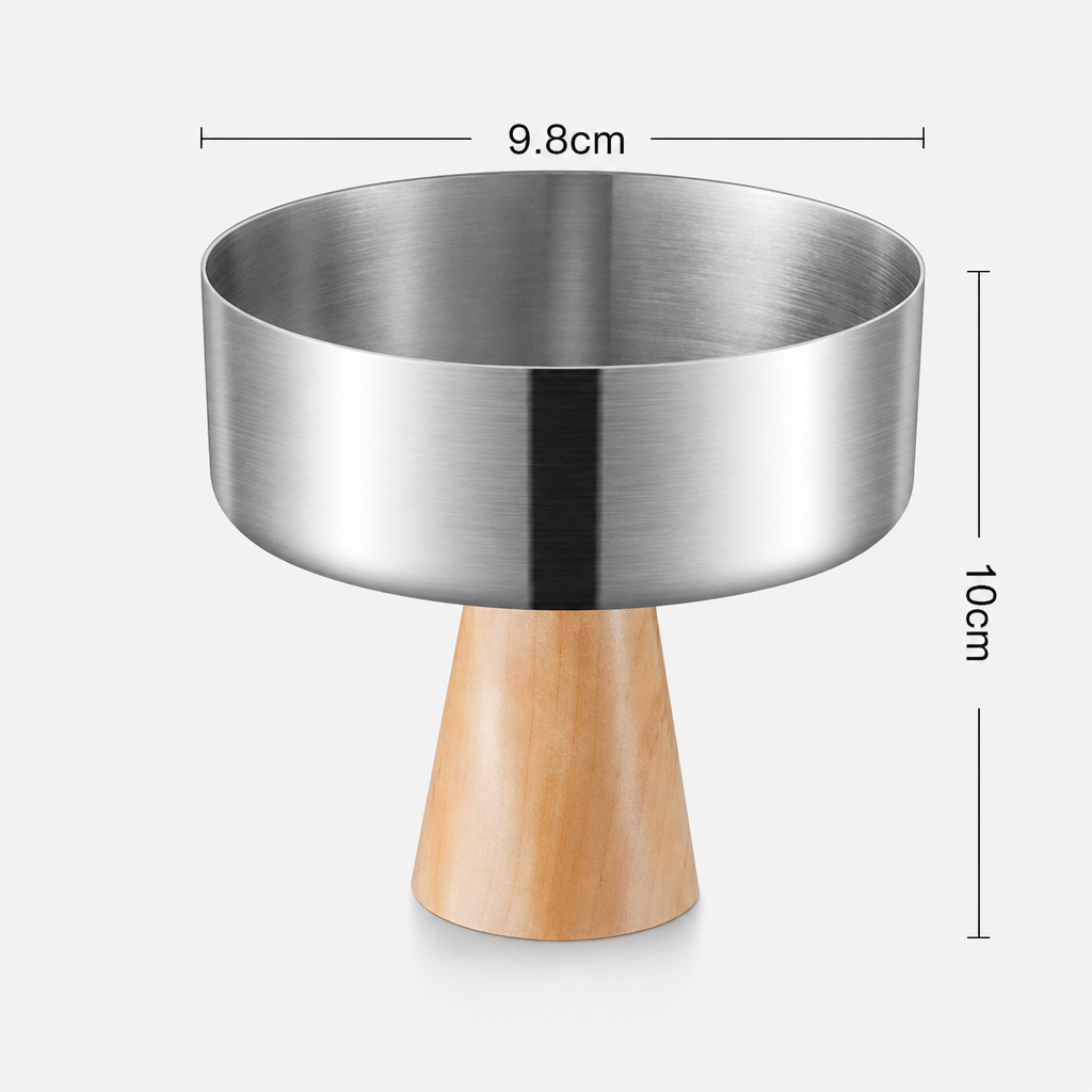 304 Stainless Steel Ice Cream Popsicle Pudding Bowl Dessert Serving Bowl