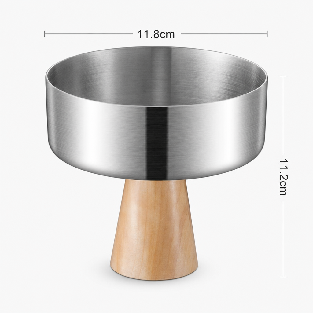 304 Stainless Steel Ice Cream Popsicle Pudding Bowl Dessert Serving Bowl