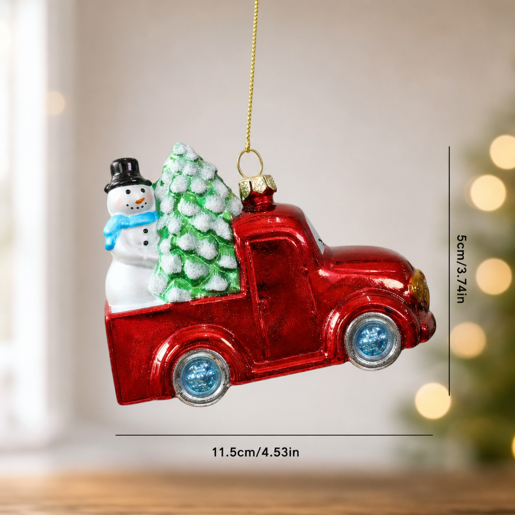 Plastic Christmas Hanging Ornament