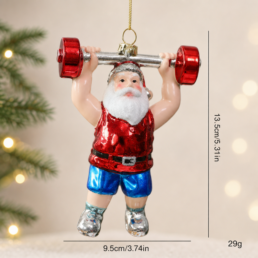 Plastic Christmas Hanging Ornament