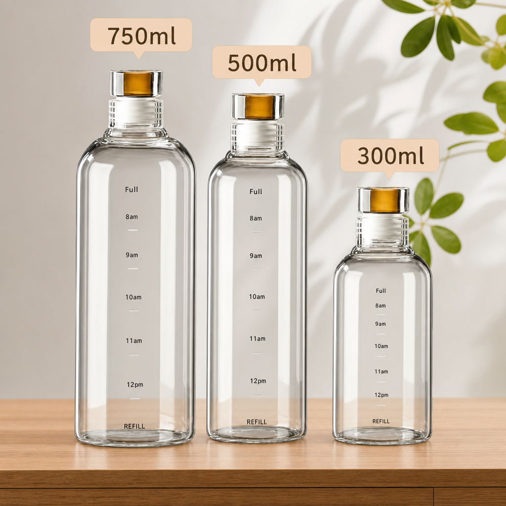 High Borosilicate Glass Bottle