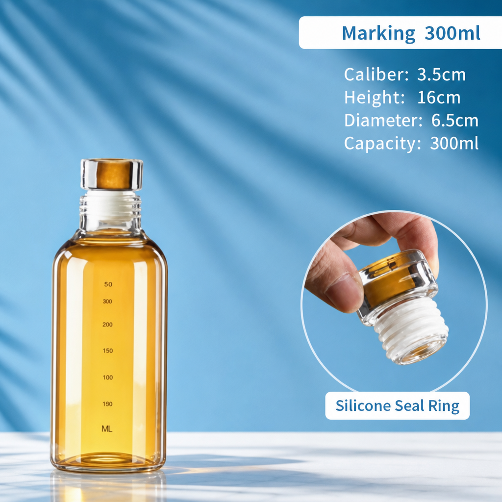 High Borosilicate Glass Bottle