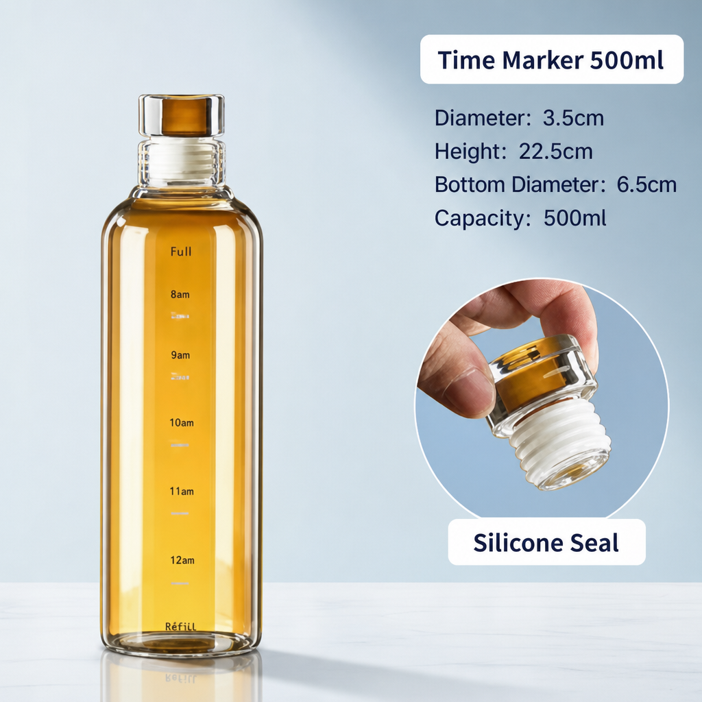 High Borosilicate Glass Bottle