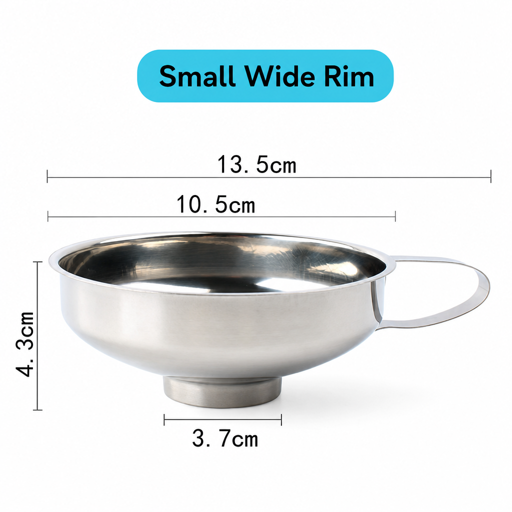 Food Grade Stainless Steel Large Funnel