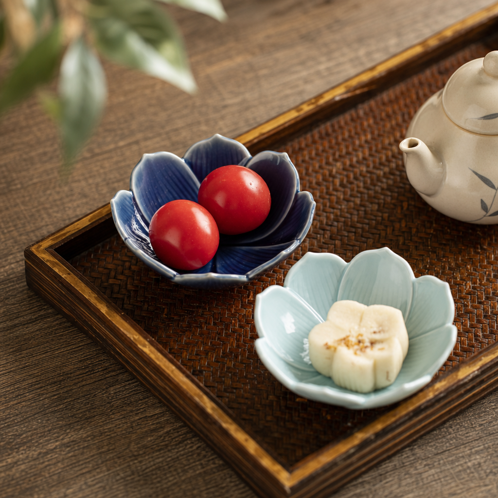 Small Ceramic Pastry Snack Dish