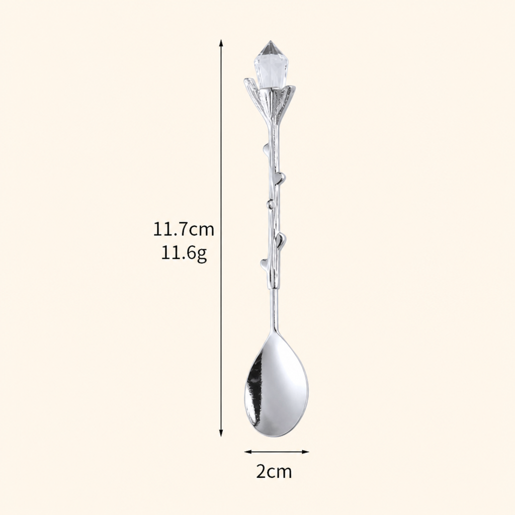 Zinc Alloy Stainless Steel Coffee Spoon