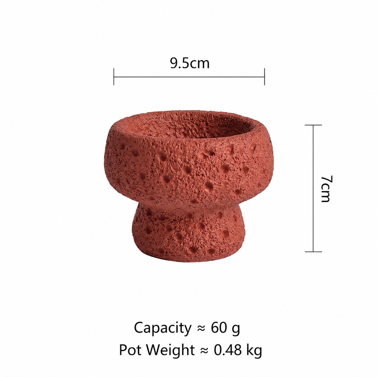 Minimalist Ceramic Candle Cup, Scented Candle Holder, Decorative Home Accent