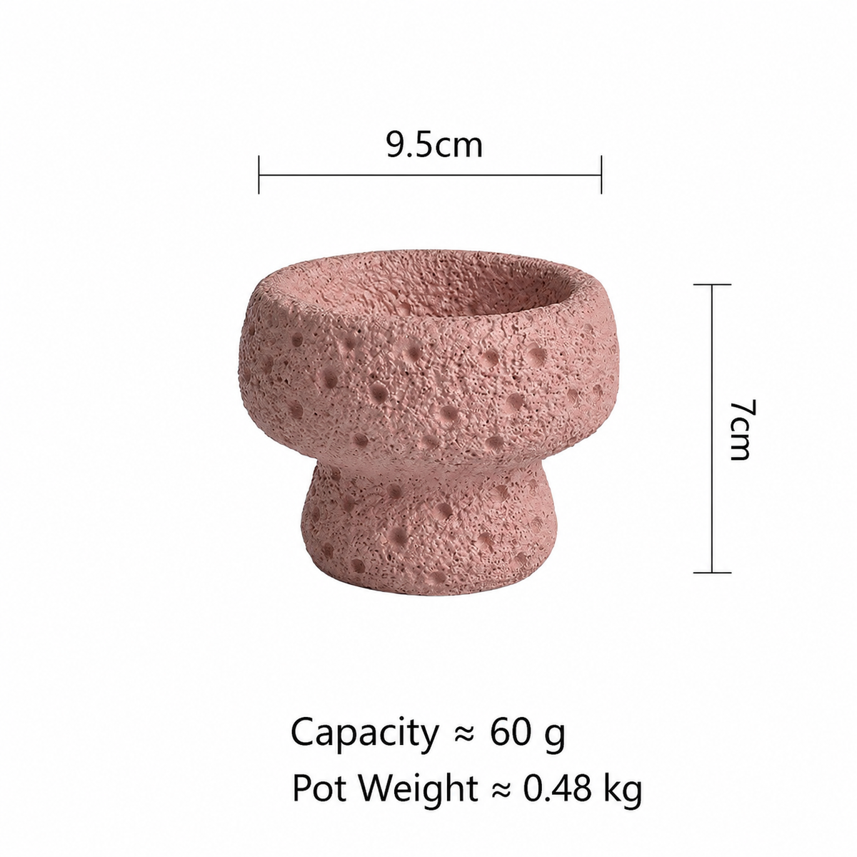 Minimalist Ceramic Candle Cup, Scented Candle Holder, Decorative Home Accent