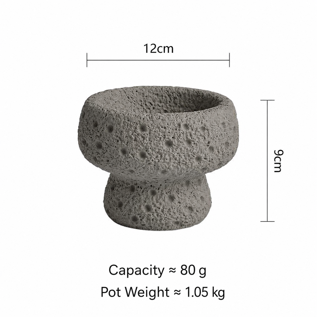 Minimalist Ceramic Candle Cup, Scented Candle Holder, Decorative Home Accent