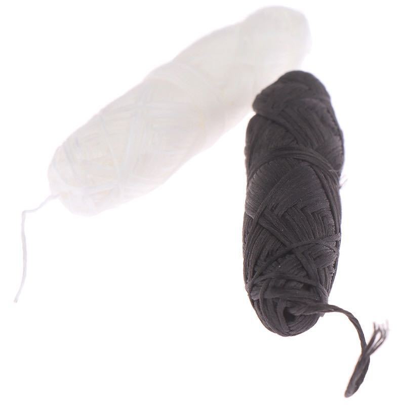 Biodegradable Bamboo Charcoal Floss Picks – 2 Bundles per