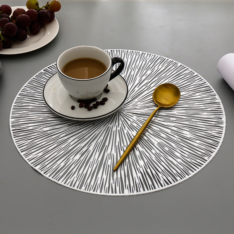 European Hollow Out Placemat – Round Ins Heat Resistant Table Mat