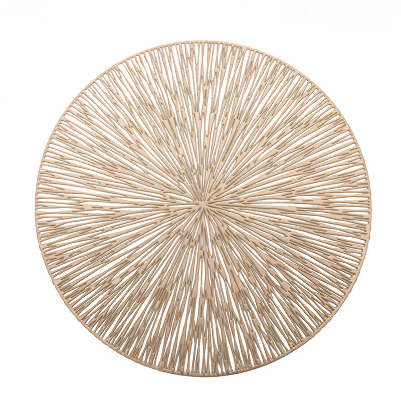 European Hollow Out Placemat – Round Ins Heat Resistant Table Mat