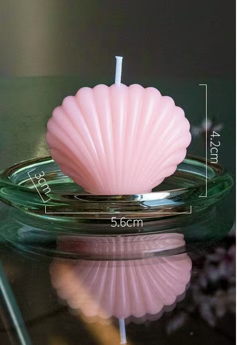 Mini Seashell Candle, Soy Blend