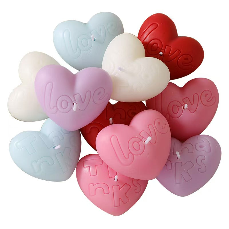 Love Heart Soy Wax Candle