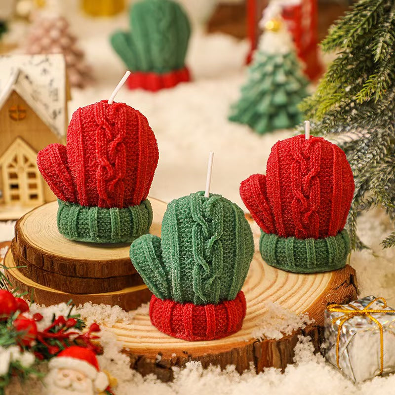 Christmas Mini Glove Scented Candle