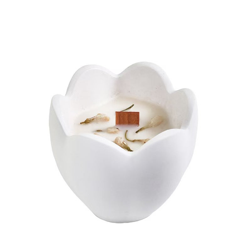Preserved Flower Scented Candle