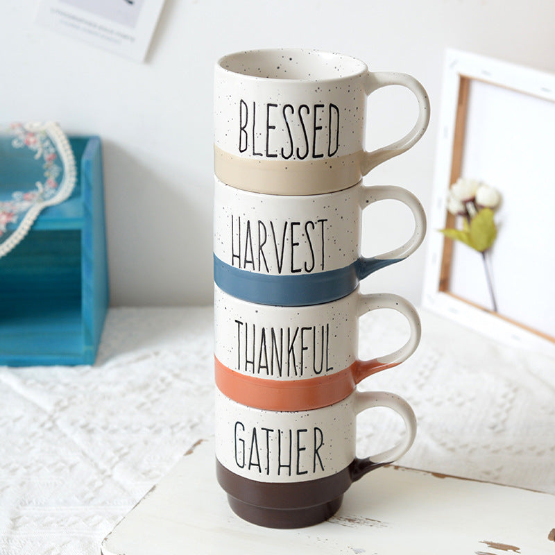 Modern Ceramic Mug – Minimalist Coffee Cup for Home, Office & Everyday Drinking