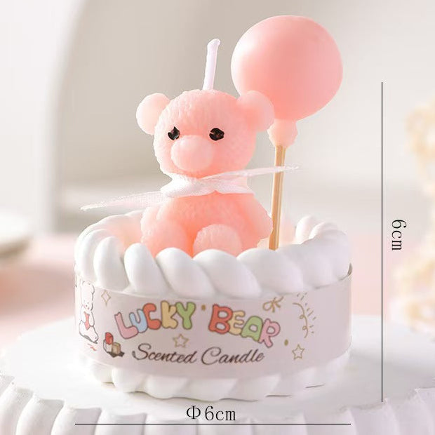 Macaron Bear Soy Wax Candle
