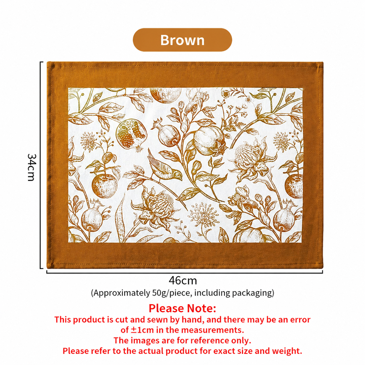 Cotton Canvas Placemat, Printed Tablecloth & Napkin