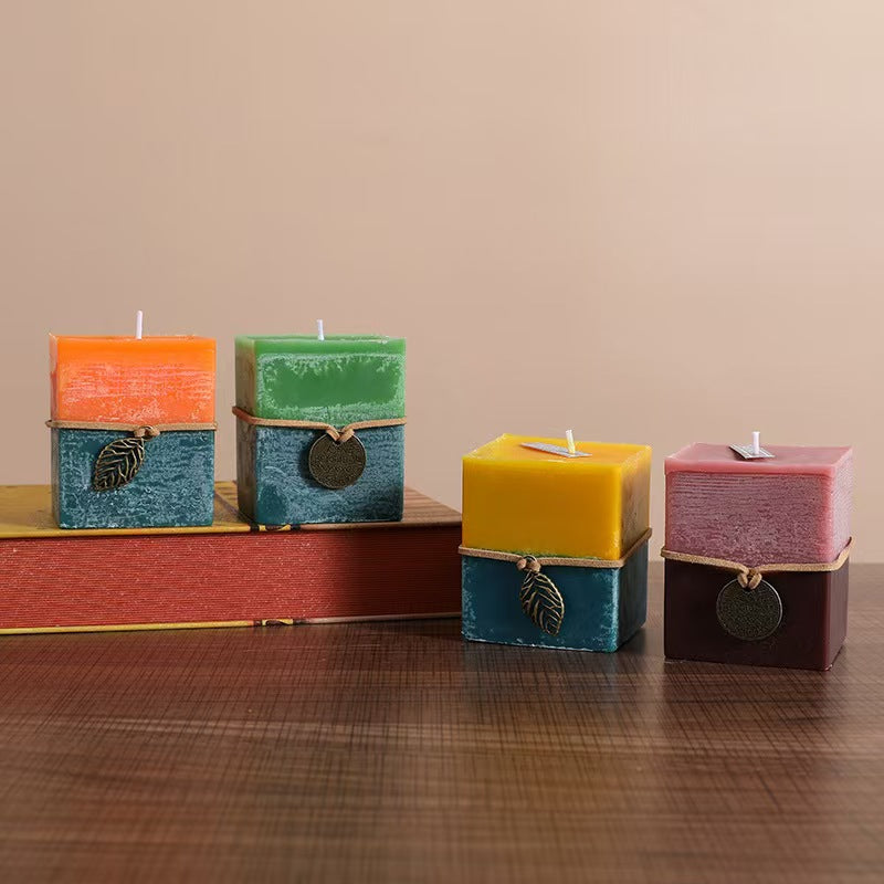 Colorful Square Scented Candle