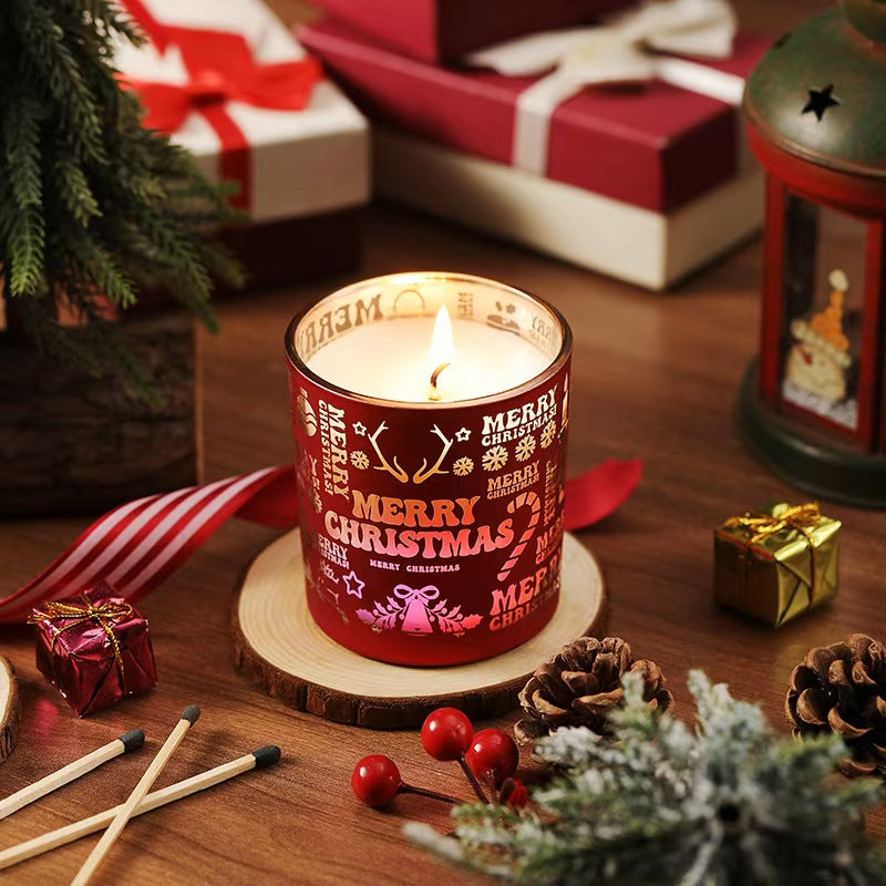Christmas Laser Effect Soy Wax Candle