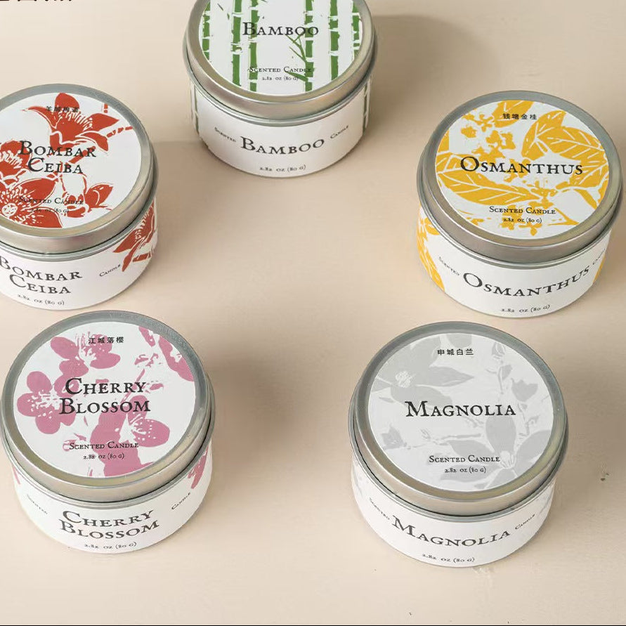Portable Mosquito Repellent Soy Candle