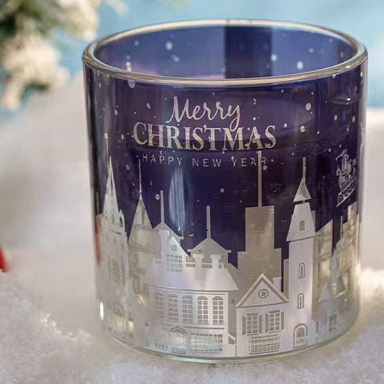 Christmas Glow Through Soy Candle