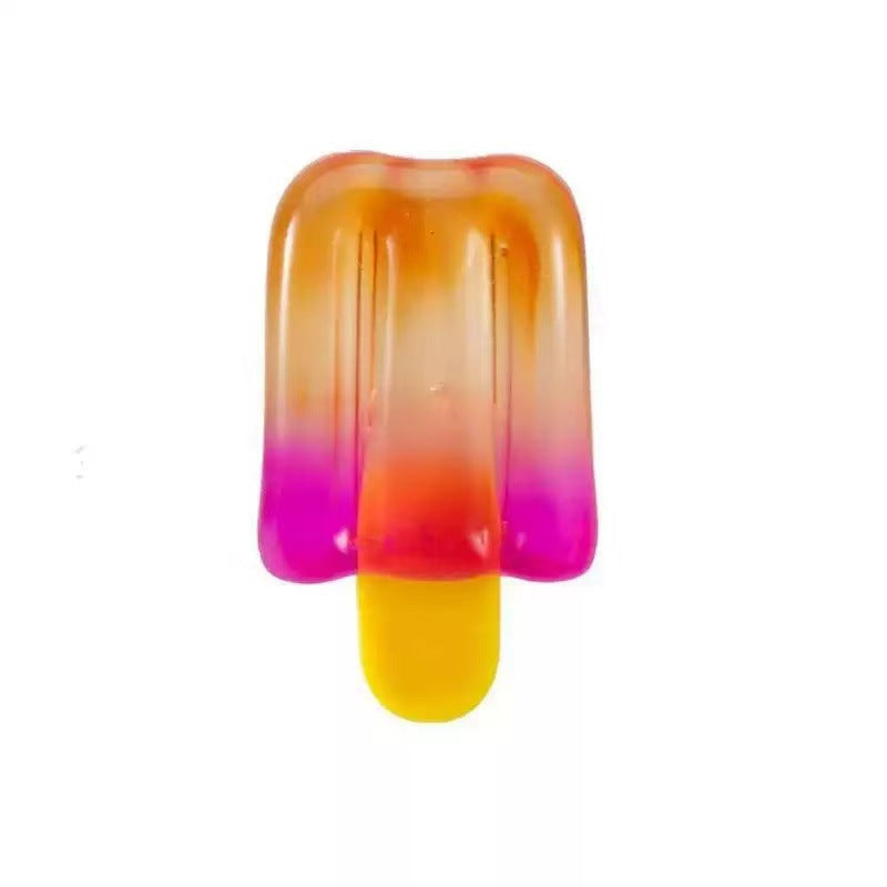 Ice Cream Squishy Toy – Gradient Popsicle Stress Relief Fidget Toy