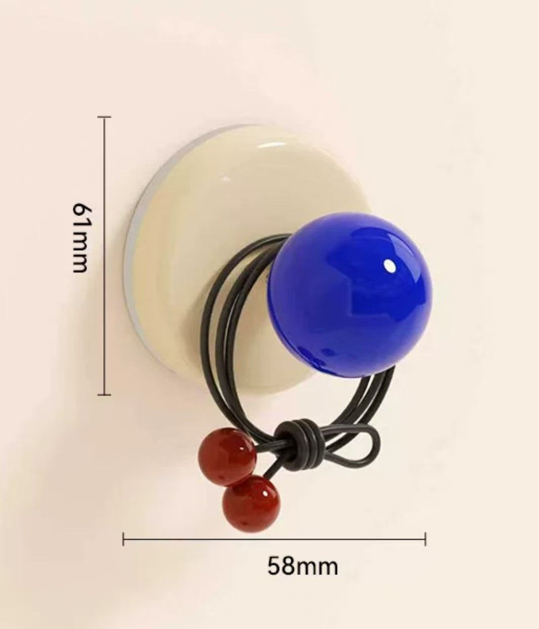 Modern Suction Pull Handle, Stick-On Cabinet Grip for Kitchen, Bathroom & Drawer Use