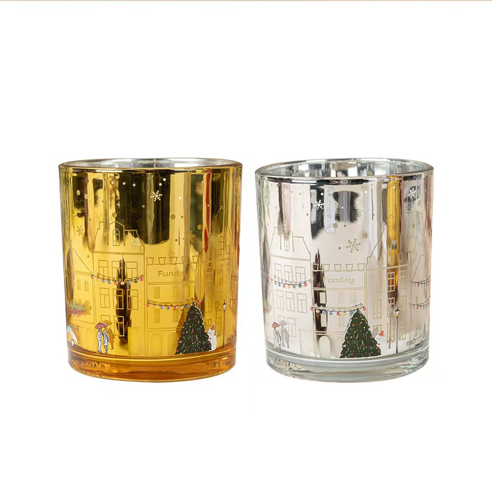 Electroplated Laser Finish Soy Candle