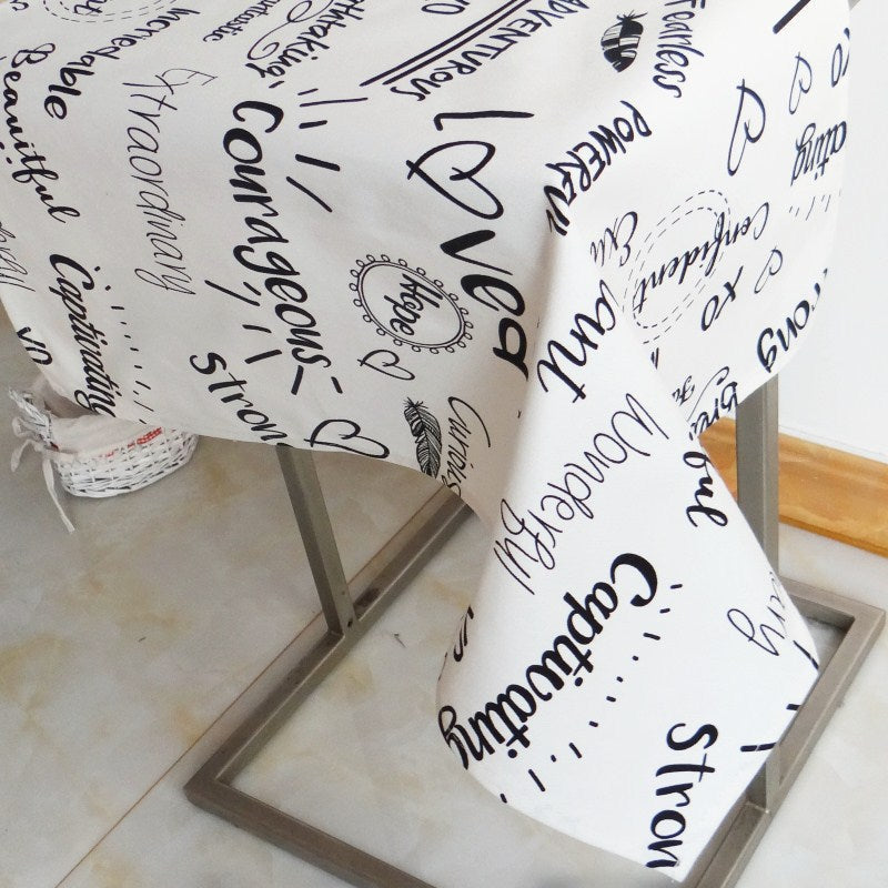Cotton Napkin, Placemat and Food Styling Table Cloth