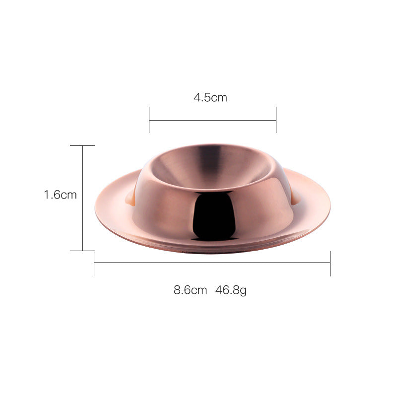 Stainless Steel Egg Cup Holder, Metallic Egg Stand