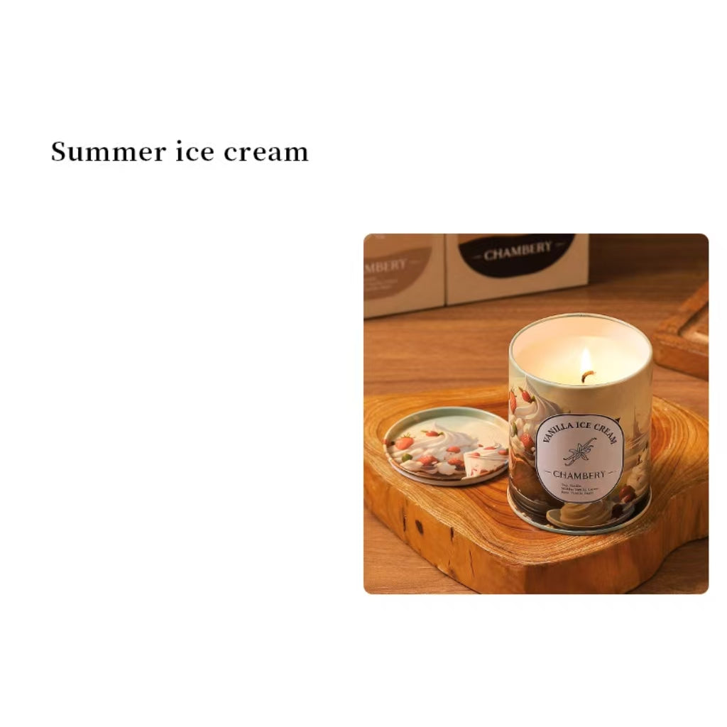 Premium Tin Candle Gift Soy Wax