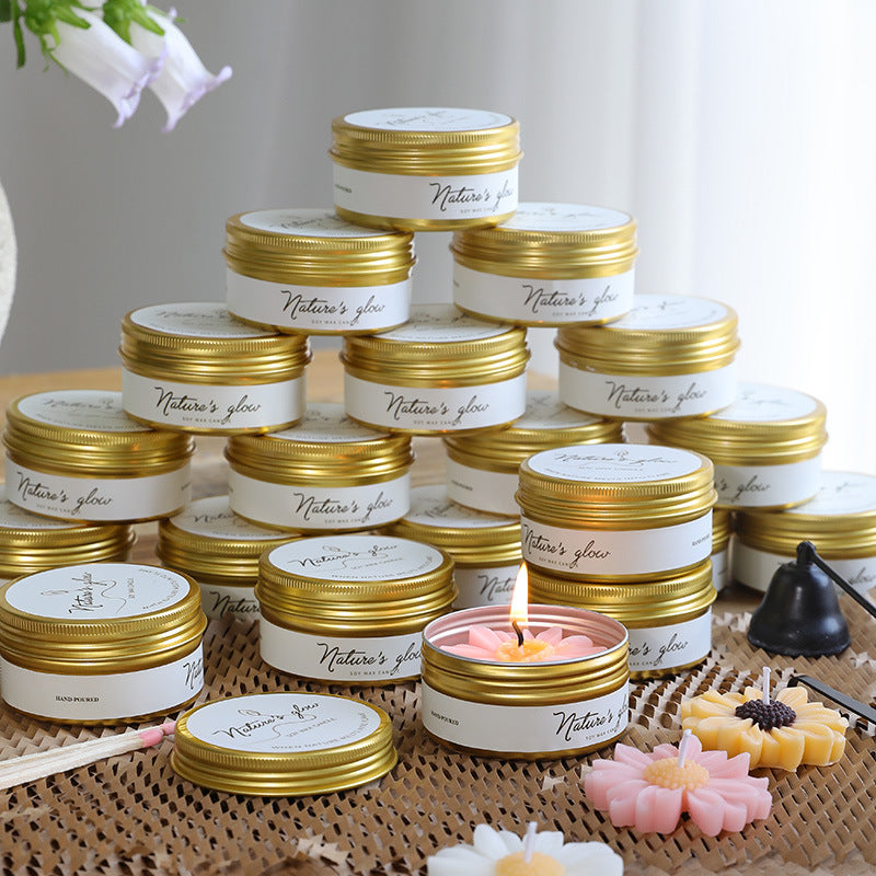 Chamomile Scented Candle in Mini Tin