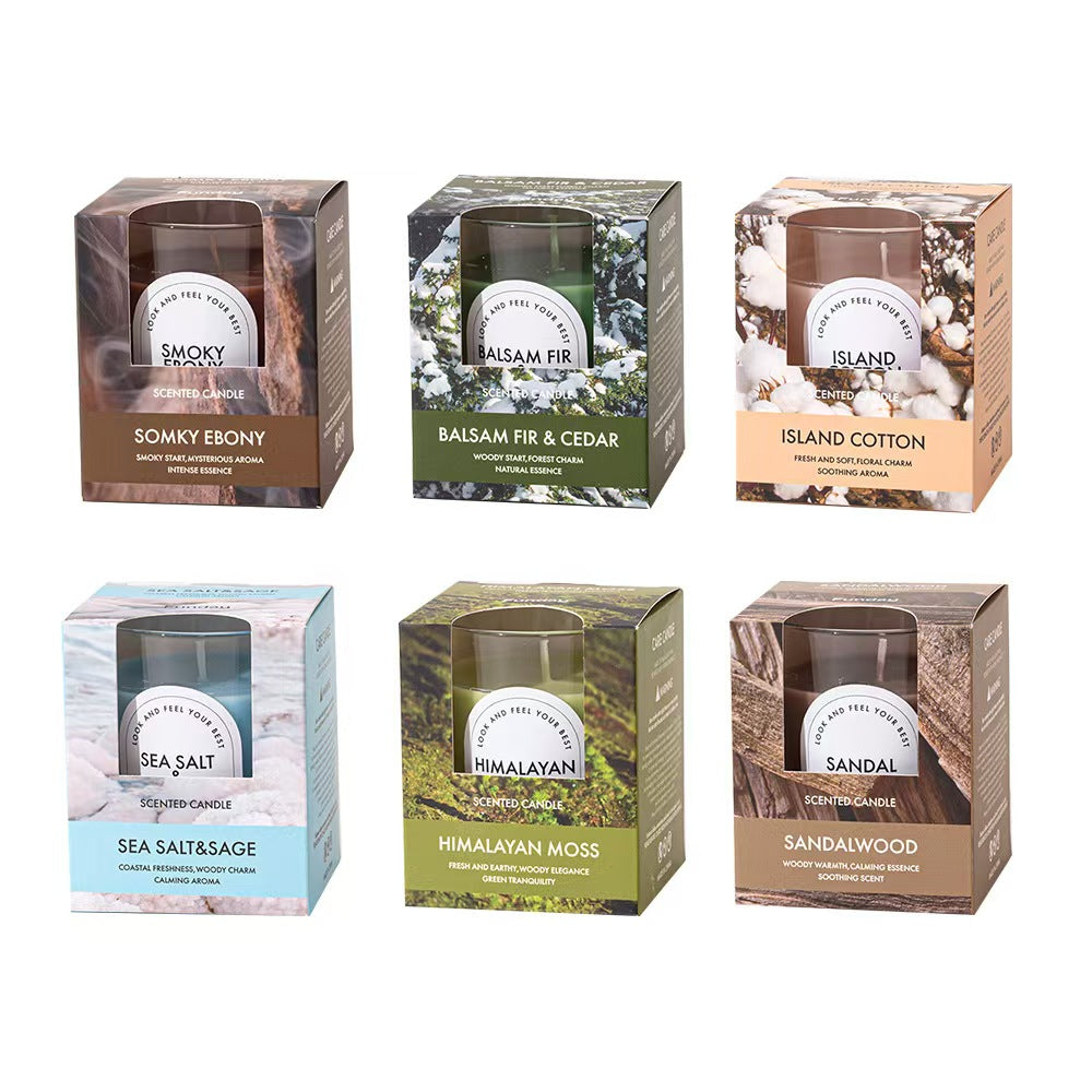 Colorful Eco Soy Wax Scented Candle