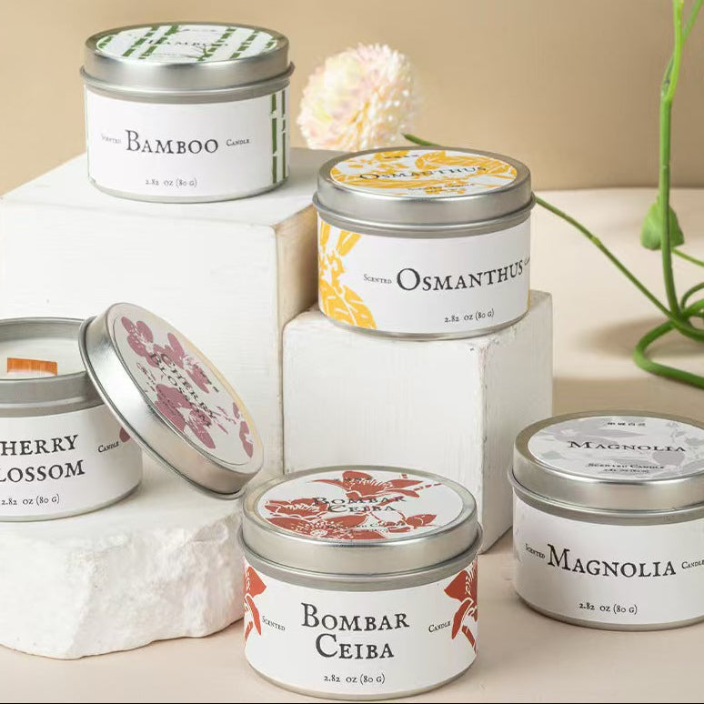 Portable Mosquito Repellent Soy Candle
