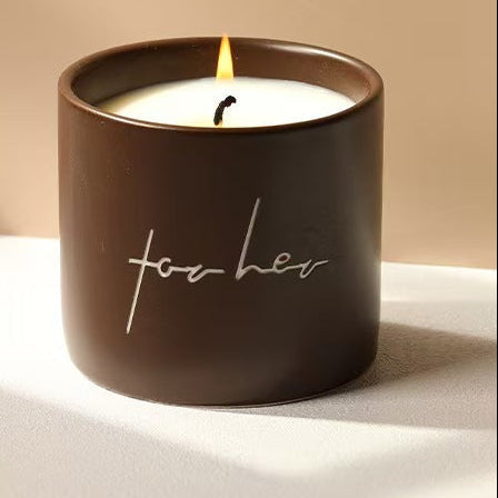 Ceramic Cup Soy Wax Scented Candle