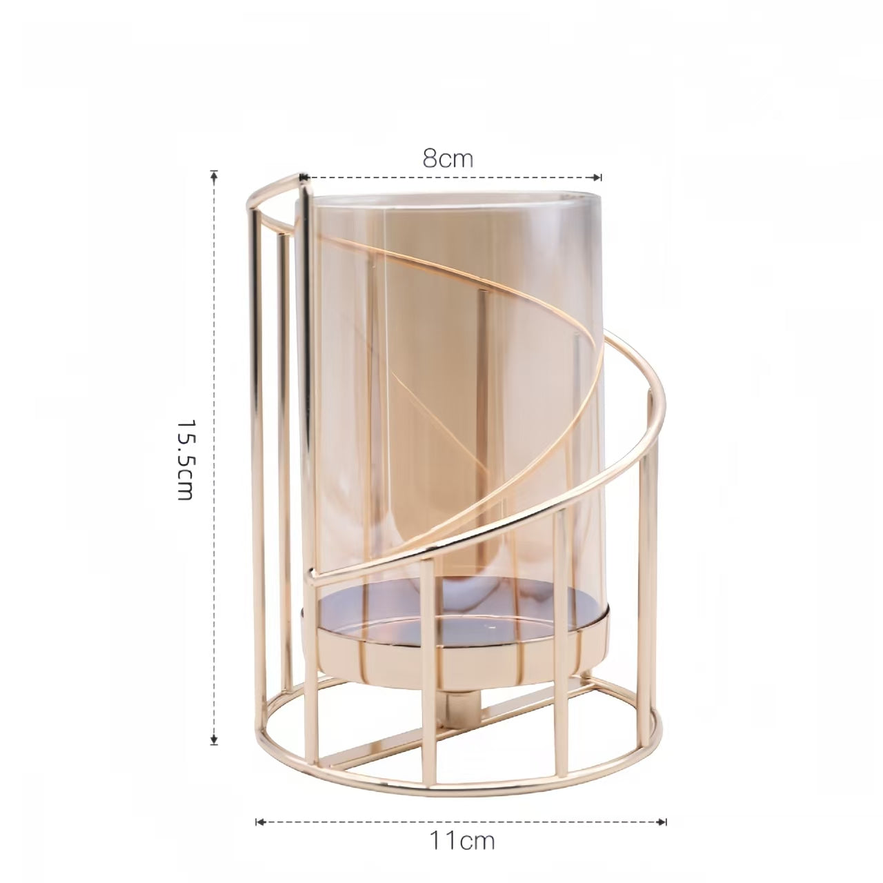 Artistic Iron Candleholder Design Decor, Modern Home Accent