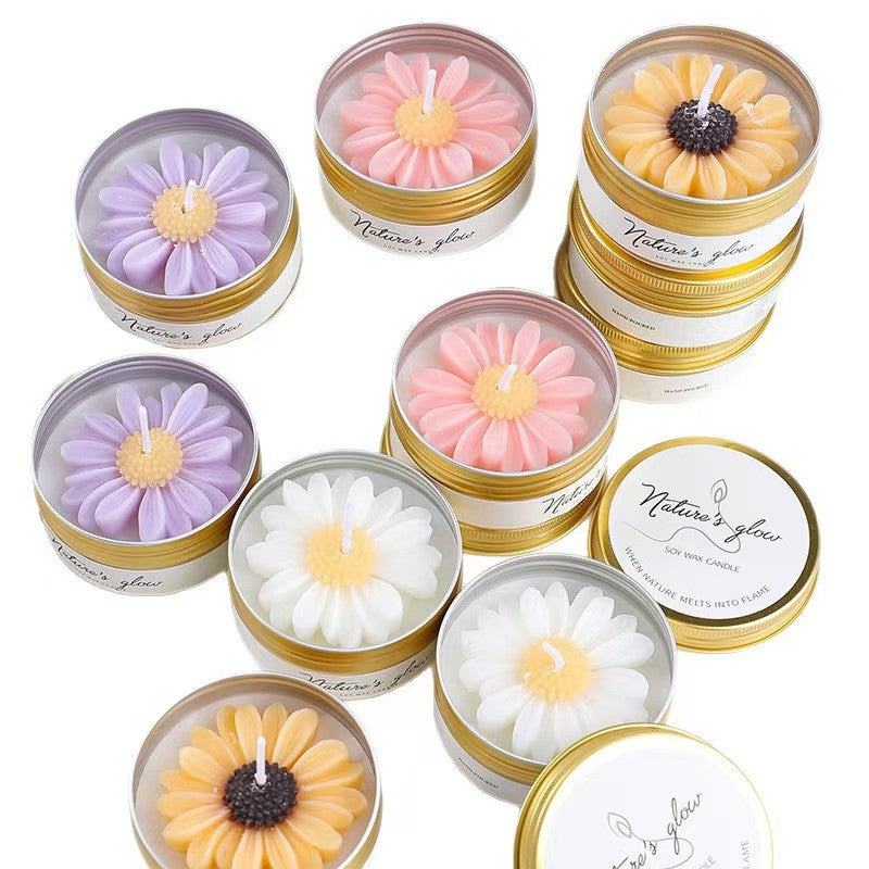 Chamomile Scented Candle in Mini Tin