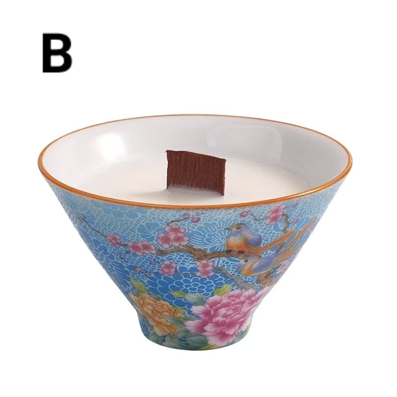 Royal-Style Teacup Scented Candle