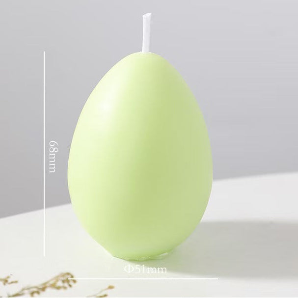 Egg-Shaped Scented Candle